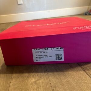 ShoeDazzle “Ayah” Heeled Booties – Size 6.5 (US)